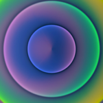 An image of circle glow study